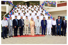 Passing out ceremony of 8th Batch Pre-sea Cadets of IMA