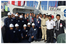 New Take Over Vessel MV. Dejima Delivery Ceremony.