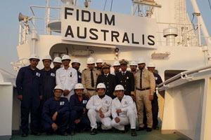 New Take Over Vessel MV. Fidum Australis Delivery Ceremony.