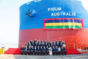 New Take Over Vessel MV. Fidum Australis Delivery Ceremony.