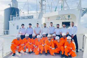 Change of crew nationality MV Sentosa Challenger