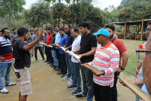 Team Building Exercise of Unix Line Pte Ltd.